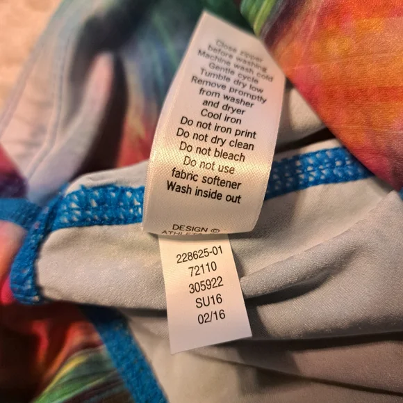 Athleta Tropea Dobby Be Free Knicker Size M - Picture 6 of 15